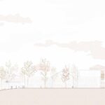 Rear Elevation- Marguerite d'Youville School- Design and Image © APPAREIL Architecture, Étienne Bernier Architecture, BGLA Architecture